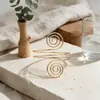 Estilo europeo y americano, brazalete de anillo geométrico único y moderno, cadena de borla larga vintage transfronteriza, brazalete de estilo metálico simple para mujer