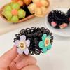 Peluca Moño Infantil Accesorios para el Cabello para Niñas, Moño para el Cabello Ligas para el Cabello, Bandas Elásticas que No Dañan el Cabello, Ligas para el Cabello de Bebé, Accesorios para el Cabello