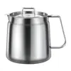 Filtro de Aceite de Acero Inoxidable 304 Transfronterizo Olla para Freír de Cocina Olla de Aceite Tanque de Almacenamiento de Aceite con Filtro para el Hogar Tanque Separador de Manteca