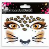 Pegatinas faciales para fiestas de carnaval, pegatinas faciales de animales, pegatinas faciales para el Día de San Valentín, pegatinas de maquillaje, pegatinas para niños