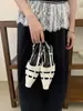 Sandalias de Mujer con Tacón Bajo, Tejido Hueco en la Puntera, Estilo Retro 'First Encounter Season', Novedad Verano 2026, Estilo Francés, Elegantes para Combinar con Faldas
