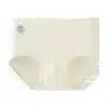 Calcinha de algodão penteado tipo nuvem, cintura alta, 100% algodão, para mulheres, algodão jacquard 10a, antibacteriana, entrepernas estendido, cueca fio dental com controle abdominal, plus size