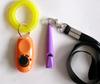 Con cordón silbato para perros de plástico silbato para perros entrenamiento silbato para perros silbato anillo para mascotas entrenador de perros clicker