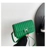 Sense Small Square Bag Feminino 2024 Primavera Nova Moda Bolsa de Ombro Cross-border Comércio Exterior All-match Bolsa Crossbody