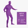 Capa Invisible de Halloween Disfraz Negro Cosplay Ninja Hombre Invisible Bodysuit para Adultos Disfraz para Actuación en Escenario