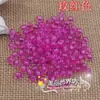 Contas Redondas de Acrílico 6mm Contas Coloridas Luminosas Contas Bolas Contas para Cortina Cortinas de Contas Contas Imitação de Cristal para DIY Contas Soltas