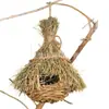 [Nido de Pájaro de Maleza] Heno Falso, Decoración de Hierba Seca y Ratán, Decoración Grande de Ratán de Montaña para Interior y Exterior, Colgante para Árbol y Paisajismo