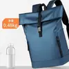 Mochila Transfronteiriça Masculina Grande Capacidade Roll-Top para Laptop Mochila de Negócios de Alta Qualidade para Estudante Universitário Deslocamento