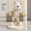 Estante de vino creativo de resina con forma de oso violento, decoración para sala de estar, estudio, entrada, gabinete de vino, regalo de inauguración de la casa