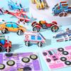 Novo Tanque de Aeronave Ar, Mar e Terra Puzzle 3D Divertido Jardim de Infância Crianças Feito à Mão Criativo Brinquedo Montado Cartão