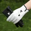 Guantes de Golf de una Sola Pieza para Hombre Antideslizantes Resistentes al Desgaste Guantes Deportivos para Mujer Exteriores Elásticos Transpirables Mano Izquierda y Derecha Piel Suave Piel de Oveja