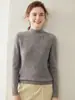 26 Novos Suéteres de Cashmere Grossos de Gola Alta para Outono e Inverno para Mulheres, Manga Longa, Malha Diagonal, Loose, Slimming, Pulôver