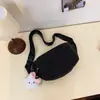 Bolso de pecho minimalista estilo coreano para mujer, nueva colección otoño 2026, diseño de lujo ligero con tacto de alta calidad, bolso bandolera de un solo hombro, riñonera para mujer