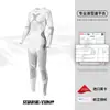 Ropa interior térmica de secado rápido para esquí de otoño e invierno para hombre y mujer, para deportes al aire libre, ciclismo, compresión, SGY01