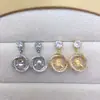 Joyería Hecha a Mano DIY Accesorios Vacíos Pendientes de Perla de Agua Dulce Pendientes Clásicos Estilo Nido de Pájaro para Mujer Suministro al Por Mayor
