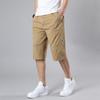 Selección Estricta de Pantalones Gorditos de Talla Grande Verano Pantalones Cortos Finos para Hombre Pantalones Capri Holgados Tallas Grandes Grasos Monos Casuales