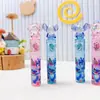Borrador de Labial de Cristal de Comercio Exterior para Estudiantes de Primaria Especial Dibujos Animados Stitch Borrador Giratorio para Quitar Migas y Borrador de Giro