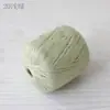 Ropa de Punto de Lino Tencel Xuefeier para Primavera y Verano, Hilo de Algodón Tejido a Crochet Hecho a Mano Patrón de Crochet de Manga Corta para DIY
