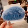 Mao Hair Clip coreano novo real Rex Rabbit Hair Oversized Hair Clip Cute Plush Hair Clip Internet Celebrity elegante bb clip headwear