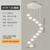 Lustre de Escada Moderno Minimalista Estilo Creme Novo Lustre Longo Villa Edifício Duplex Hall ao Ar Livre Lâmpada Nuvem Criativa