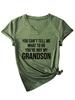 Camiseta feminina casual simples ebay verão nova gola V VOCÊ NÃO PODE ME DIZER manga curta atacado internacional