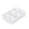 Caja de almacenamiento de escritorio, adecuada para uso doméstico y de oficina, almacenamiento multicapa, multifuncional, para organizar bloques de construcción y artículos varios, con compartimentos tipo cajón