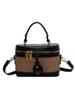 Bolso pequeño portátil de moda vintage para mujer, verano 2024, nuevo estilo, bolso bandolera pequeño con texto, bolso bandolera para mujer.