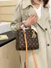 Bolsa Princesa Diana Vintage de Alta Qualidade para Mulheres 2026 Novo Modelo Bolsa de Ombro Transversal com Textura Versátil e Bolsa de Mão Elegante Estampada