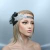 Diadema Negra con Plumas y Pedrería Adorno para el Cabello Banda para el Cabello Banda para el Cabello ebay Amazon