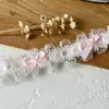 Lolita Francesa de Alta Gama Lazo Encaje Accesorios de Encaje Corbata Bolsa de Dolor Material DIY Usar Cinta Accesorios Plisados