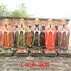 Diez Salas de Yama, Rey de Yama, Diez Salas de Yama, Decoración de Buda de Resina 12 Pulgadas 16 Pulgadas 19 Pulgadas 1.3 Metros 2 Metros