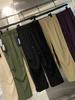 Calça Masculina Casual de Trabalho Respirável, Estilo Montanha, Cintura Elástica Funcional, Design Plissado Tridimensional, Tendência Primavera/Verão