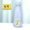Mini paraguas cápsula UPF50+, paraguas publicitario con logo personalizado, portátil para uso tanto soleado como lluvioso, paraguas de protección solar al 50% de descuento del fabricante original