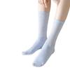 2518 Calcetines de media caña apilados para mujer Primavera y Verano de una pieza sin costuras estilo ballet Hilo de punto de alta elasticidad Transpirables Modernos Calcetines para mujer