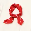 [50cm] Bufanda Cuadrada para Mujer Coreana Versátil Otoño e Invierno Literaria Pequeña Bufanda de Seda Bufanda de Gasa Retro Estilo Japonés Primavera y Otoño Bufanda Delgada