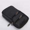 Moda preta masculina de negócios bolsa de celular horizontal e vertical à prova d'água bolsa de cintura esportes ao ar livre portátil bolsa de identificação atacado