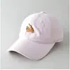 Gorra de Béisbol Bordada con Letras de Gatito de Dibujos Animados Estilo Coreano Nueva para Primavera y Verano para Hombres y Mujeres Linda Casual Versátil Gorra de Pico de Pato