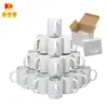[Caneca Branca KY01 11oz] caneca atacado grande capacidade simples cerâmica caneca impressa logo estoque rápido cabelo