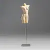 Mannequins de Meia-Corpo Masculino e Feminino para Exposição de Lingerie, Rack para Vitrine de Loja de Lingerie, Manequim, Rack para Exposição de Maiôs e Sutiãs, Modelo de Prateleira