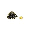 Broche Dinossauro Transfronteiriço Desenho Animado Broche Dinossauro Preto Pino Liga de Zinco Pingando Óleo Emblema Animal Acessórios para Bolsa de Menina