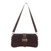 Moda Otoño 2026 Elegante Bolso Baguette Minimalista de Nicho Casual para Mujer Bolso Cruzado de Hombro Transfronterizo
