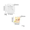 Molde DIY Fofo e Moderno para Brinquedos Squishy, Lâmpada Squishy, Bolsa de Água Quente, Pequeno Gadget Squishy, Molde de Silicone Artesanal