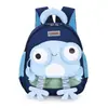 Bolsa Infantil Desenho Animado Formato de Sapo Fofo Mochila para Jardim de Infância Meninos e Meninas Mochila Leve de Viagem Portátil