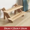 Madeira maciça desktop display stand pulseira brincos boneca hand-made storage rack stall jóias tenda display stand atacado