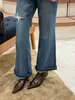 Botas de tornozelo finas estilo coreano com bico fino para outono de 2026, versáteis e estilosas para o trabalho, botas de tornozelo que afinam