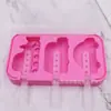 Nuevo Molde Creativo de Silicona para Helado Paleta de Hielo DIY Caja de Hielo para Helado Paleta Gadget