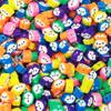 2024 Novo Europeu e Americano acessórios DIY contas de cerâmica mole de frutas contas de rosto sorridente 10mm contas de flores contas de cerâmica mole de rosto sorridente