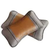 Almohada Refrescante de Verano para Adultos, Almohada Individual, Almohada de Hojas de Té de Verano, Funda de Almohada de Esterilla Refrescante de Ratán, Almohada Refrescante con Núcleo de Cáscara de Trigo para Estudiantes de Verano