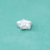 Plata Esterlina S925 Seiko Brillante Diamante Estrella de Cinco Puntas Espaciador Estrella Accesorios de Plata DIY Cuentas Cristal Accesorios para Pulsera