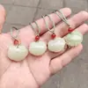 Atacado de fábrica jade afegão natural jade azul branco pingente de trava ruyi pingente de jade estúdio pingente de jade de trava Xiangyun pingente